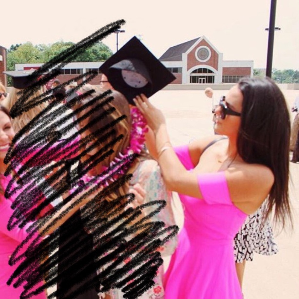 Lucy Paris Fluorescent Pink Cocktail Dress